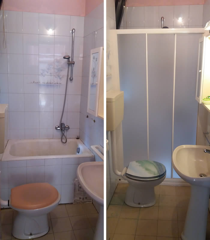 sostituzione vasca doccia in 24 ore